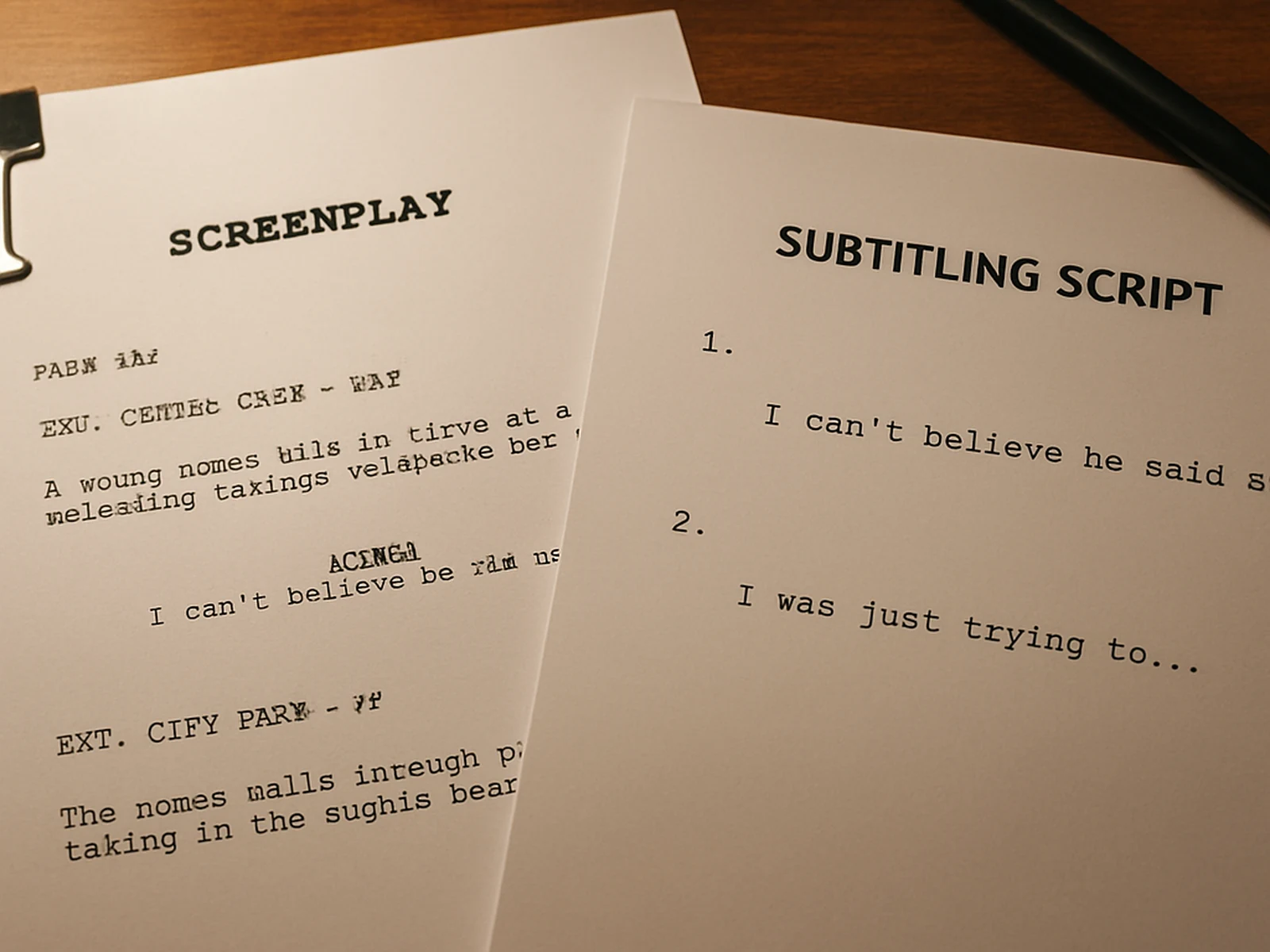 Film, TV & Media Translation detail